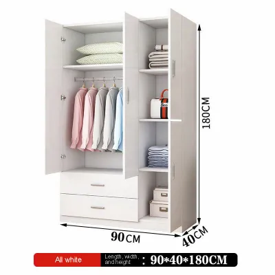 EXINHOME Wardrobe Cabinet For Clothes Wardrobe Simple Wardrobe Small Apartment For Bedroom Small Wardrobe