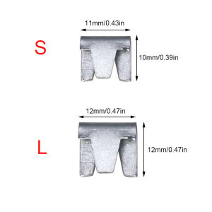 100/200/500Pcs Poultry wire cage clip Assembled fixing clips for chicken dog rabbit birds pigeon cage Metal clip