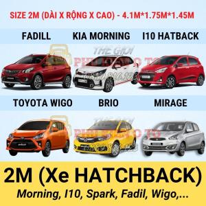 Bạt phủ xe ô tô tráng nhôm cao cấp có phản quang chống nóng chống nước có khóa kéo cánh cửa