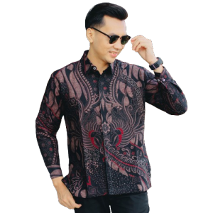 WOUBATIK - Kemeja Batik Sanggit Slimfit Lapis Furing KP 251