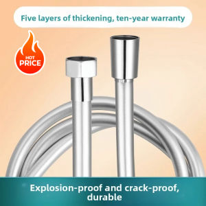 Flexible De Douche Bath Shower Hose Pipe Water Hoses Plumbing Accessories High Pressure Hose Pvc Tube Laundry Pipes Fittings