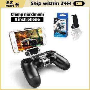 1pc Universal Phone Clamp Retractable Game Clip Holder Wireless Gamepad Controller Stand Bracket for Sony PS4 Accessory