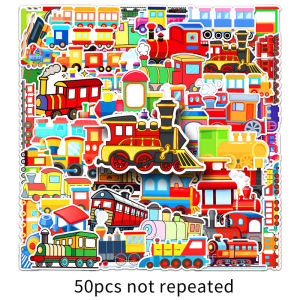 50ชิ้นรถไฟน้อย B กราฟฟิตีสติ๊กเกอร์การ์ตูนกระเป๋าโน๊ตบุ๊คสร้างสรรค์การตกแต่ง DIY สติกเกอร์ส่วนบุคคลกันน้ำ