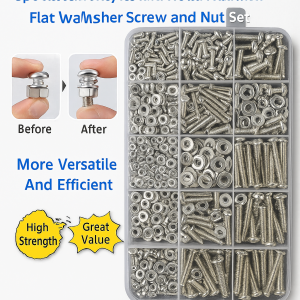 Round head cross screw nut set for men and women home users all year round with high reliability and cost-effectiveness