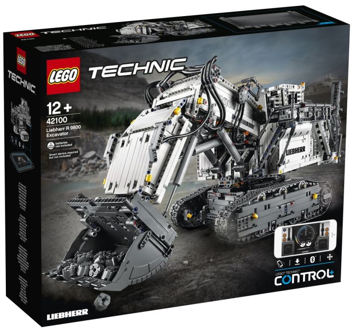 Lego Technic 42100 Liebherr Excavator Creamy Lego Technic