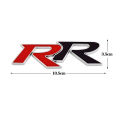 3D Metal Car Front Grille Emblem Type R Logo Decal for Honda CIVIC FD2 FD FA 5 Mugen TypeR Racing Car Styling Accessories. 