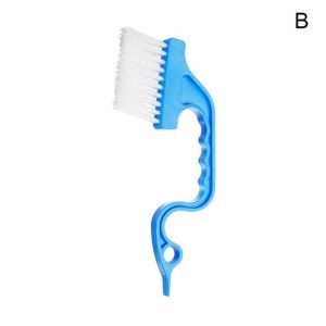 Window Groove Cleaning Brush Scraper Brush Gap Track Cleaning Brushes Window Door Gap Dirty Cleaning Sill Crevice Cleaner Toilet Cleaning Brush with Long Handle / Household Multifunction Deep Clean Scraper for Floor TubTil