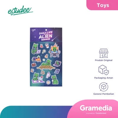 ⁠Estudee Sticker Pack Alien Work