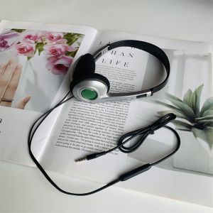 KENDRAT Over Ear Retro Headset Personality Millennium Wind Y2K Headphone Fashion Type C Wired Headphone Lisening Music