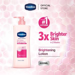 Vaseline Healthy Bright UV Extra Brightening Lotion 400ml - For Healthy Bright Skin