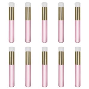 10Pieces Lash Shampoo Brushes Blackhead Brush Nose Pore Deep Cleaning Brush Peel off Blackhead Facial Cleansing Brushes