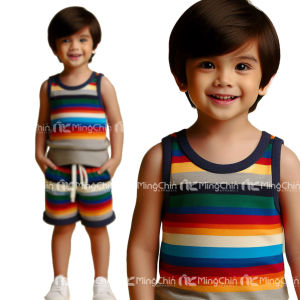 ✅ ASSORTED TERNO PAMBAHAY T-Shirt & Shorts Set Outfits for Kids Boy 1 - 12 Ootd 4 Boys 2 - 6 yrs 3 - 5 7 - 8 Tshirt for Kids Boys clothes Batang Lalaki Outfit Cotton 2-in-1 Ternio Pares 9 10 11 up | Stripes Tees for Lakad / Pangtulog - Ming Chin