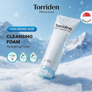 【3 bottle】Torriden Molecular Hyaluronic Acid Cleansing Foam Facial Cleanser OilControl Moisturizer Facial Wash(Mix & Match Any 2)