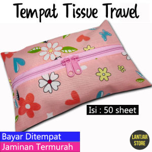 TEMPAT TISSUE TRAVEL - TEMPAT TISU MOTIF LUCU