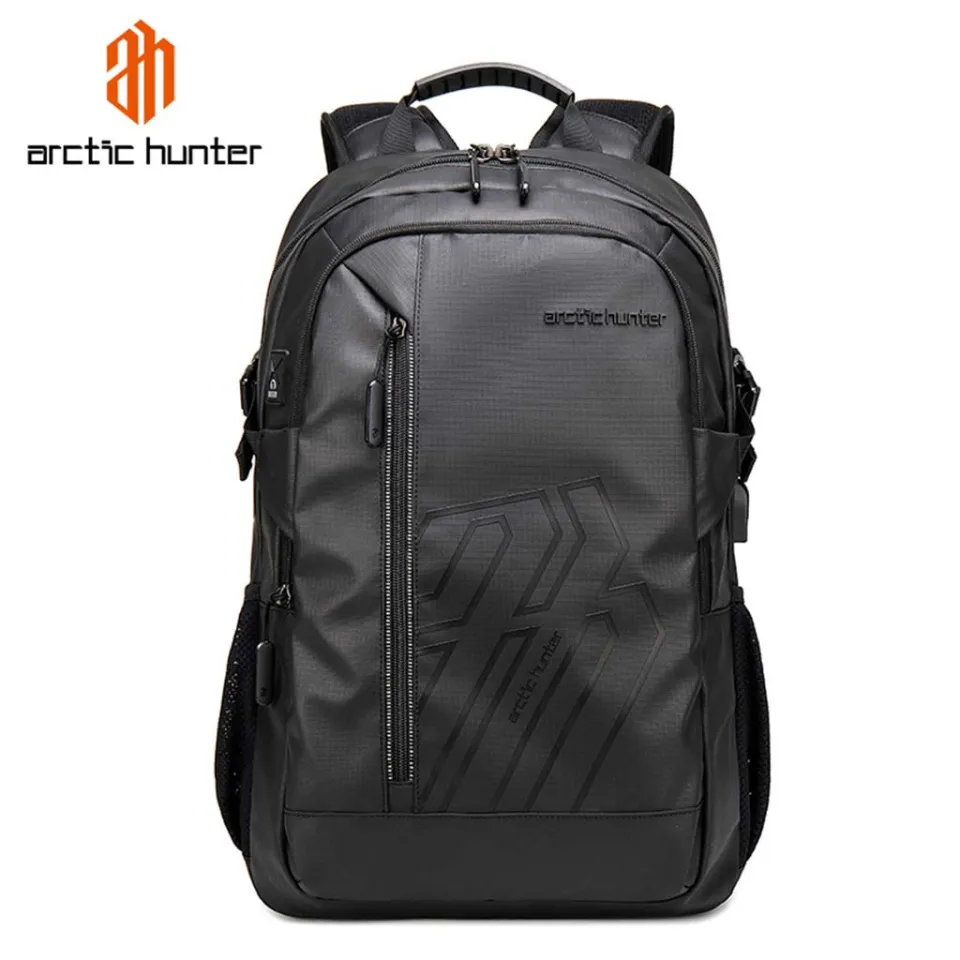 arctic hunter water-resistant backpack laptop for men 15.6-inch Water Resistant Polyester Dayp Aluminum alloy handle ARCTIC HUNTER AH Business Laptop