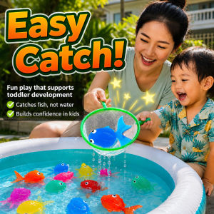 🐟 Floating Silicone Goldfish Toy/Pool Bath Toy for Kids/Water Play/Soft Silicone/Realistic Fish/Novelty Gift - Floating Silicone Goldfish Toy