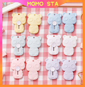 MOMO Portable Cartoon Bear Paper Cutter Mini Utility Knife Parcel Cutter School Stationery