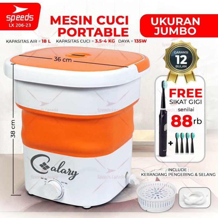 Mesin Cuci Folding Washing Machine Price Lazada Portable Washing