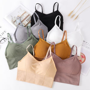 OK Bra Korean Style Womens Backless Bra Gathering Comfortable Adjustable Underwear Vest Without Steel Ring