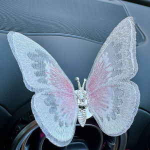 รถยนต์ไฟฟ้า รถ ผีเสื้อ รถ เครื่องประดับภายใน