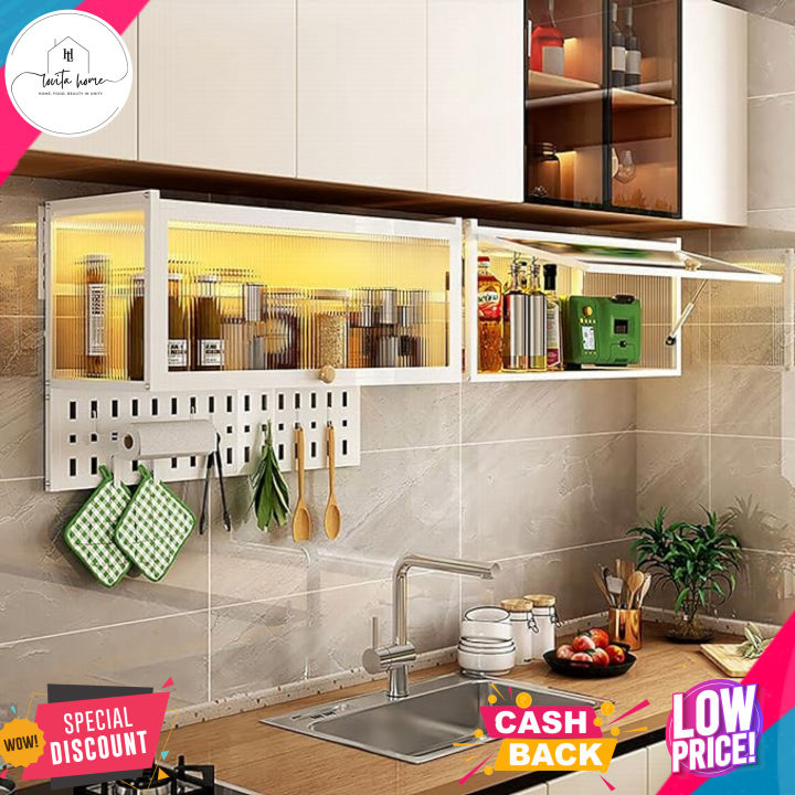 Rak Gantung Minimalis / Kitchen Set Minimalis / Rak Serbaguna / Kitchen