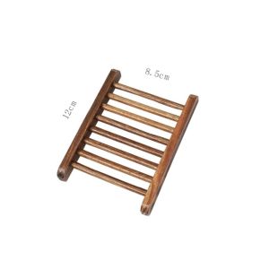 XIJIBAN Thoát nước nhanh Khay đựng xà phòng bằng gỗ Thanh rỗng Đế Nâng Khay đựng xà phòng Thực tế Khung hai kiểu Kệ đựng đồ phòng tắm Quầy phòng tắm