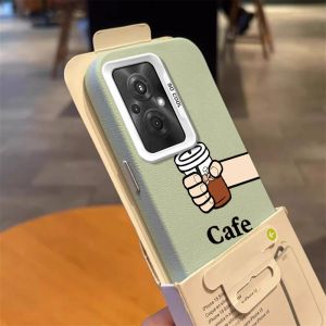 เคสสำหรับ OPPO Reno 8Z 5G เคสนิ่มตัวป้องกัน TPU เคสใส่โทรศัพท์เคสกันกระแทก SPSNKF01การ์ตูนกาแฟสวยงามดีไซน์ใหม่