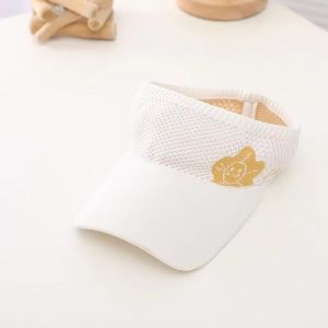 Topi Visor Rajut Anak Motif Karakter Hewan Buah Sport Baseball Golf Olahraga Cap Kosong Atas Perlindungan Matahari Senam Zumba Jogging Pantai Visor Hat Aksesoris Fashion Gaya Korea Korea Thailand Premium Ori Original