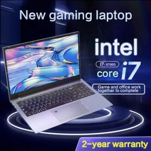 Laptop Original HD Gaming Office Laptop Intel core i7 8706G 16G DDR4 RAM 1TB SSD 15.6-inch Gaming Laptop Built in webcam/camera for online classroom/learning WiFi Bluetooth Windows11 and MS Office