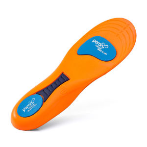 ออร์โธปิดิกส์เจล Insoles เท้าแบนสนับสนุน Arch แทรกส้นเท้าบรรเทาอาการปวดเบาะ Poron นุ่ม