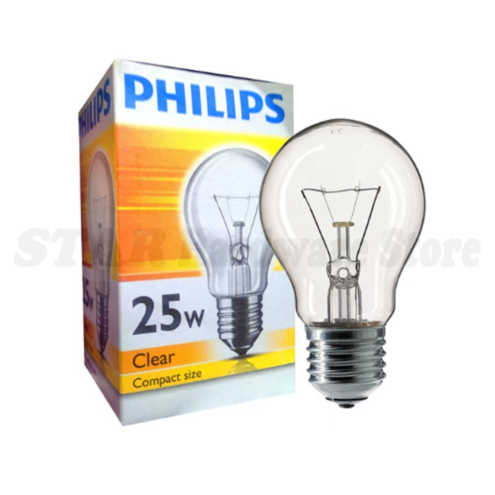 Philips Clear Pijar 25 Watt Lampu Pijar Lazada Indonesia