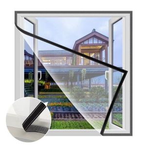 Anti Mosquito Net DIY Removable Large Window Screen Insect Window Net Insect Fly Bug Mosquito Moth Door Netting