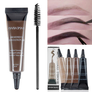 Microblading Eyebrow Tattoo Pen Tint Long Lasting Eye Brow Eyebrow Cream Gel with Brush Waterproof Eyebrow Enhancer Makeup
