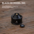 CAMPINGMOON TC-28 Refillable Butane Gas Tank Portable Ultralight Pocket Tank OD Type Gas Lantern Stove Lamp Torch Burner Threaded Screw Type Canister Lindal Valve Fuel Aluminum Alloy Original Camping Moon. 