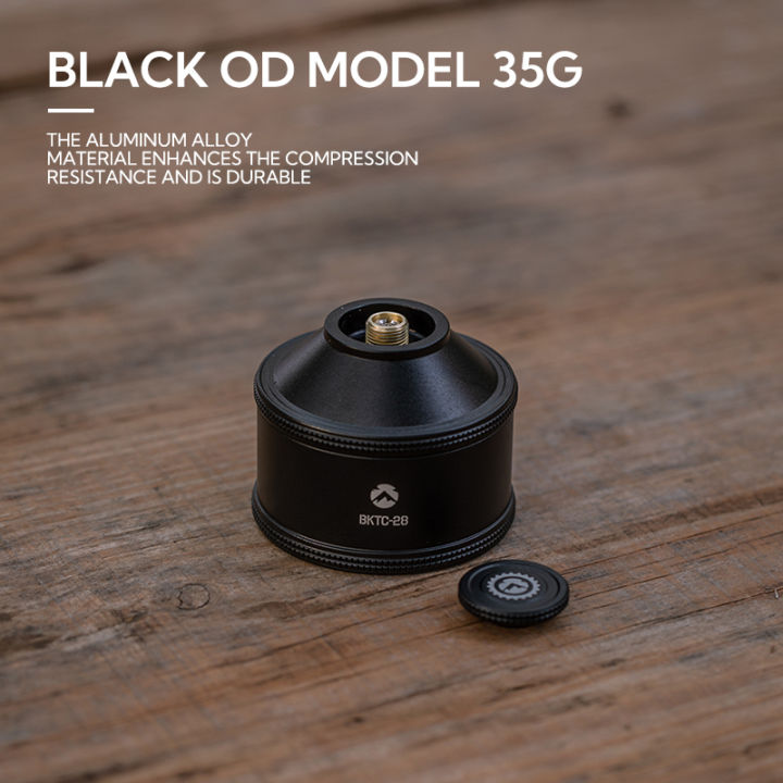 CAMPINGMOON%20TC-28%20Refillable%20Butane%20Gas%20Tank%20Portable%20Ultralight%20Pocket%20Tank%20OD%20Type%20Gas%20Lantern%20Stove%20Lamp%20Torch%20Burner%20Threaded%20Screw%20Type%20Canister%20Lindal%20Valve%20Fuel%20Aluminum%20Alloy%20Original%20Camping%20Moon%20-%20Image%204
