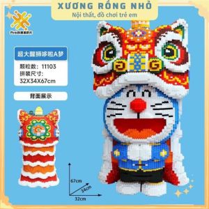 Mô hình doramon thần tài size 91cmMô hình mom thần tài size lớn tặng kèm búa và mini