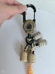 Mồi Câu Hình Mực Bảo vệ móc câu bìa với khóa có thể thu vào Mồi Câu Cá Mũ bảo hộ móc câu bonnets