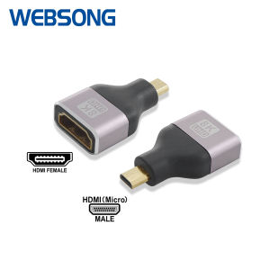 Connector HDTV Female to HDTV Micro Male 8K WEBSONG