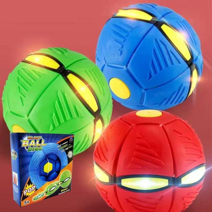 Yw shop Trample ball children trample ball magic flying saucer deformation ball toys spring ball type tiktok outdoor sports