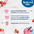 Paket Glowing 4 Minggu - Tropicana Slim Collagen Drink Strawberry 200g - Kolagen Bebas Gula dengan rasa Strawberry nikmat untuk kesehatan dan kekenyalan kulit. 
