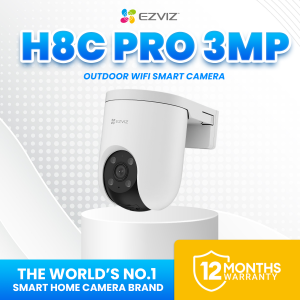 EZVIZ H8c Pro 2K/3MP wifi CCTV Camera with audio and speaker ip security cameras outdoor waterproof