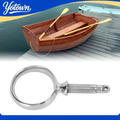 Yotown Giá đỡ mái chèo Rowlock Thuyền trục thoải mái Oarlock bằng thép không gỉ 1 cặp có thể điều khiển được lâu dài ID 2 inch Dễ sử dụng cho mái chèo kích thước tiêu chuẩn