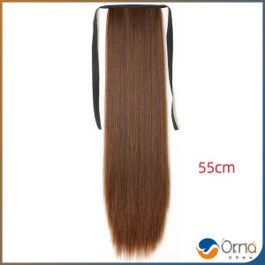 Orna วิกผมหางม้าตรง หางม้ารัดๆ ที่คาดผมปลอม หางม้าปลอม ผมตรง wig straight ponytail