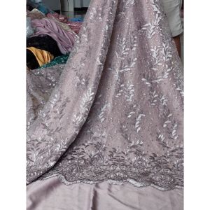 Kain Tulle Akar Bordir Bunga Tumpal/ Kain Kebaya (Harga 05m) Kain Tulle Akar Bunga / Kain Tille Akar Bunga Tepi/ Brokat Import Murah/ Kain Brokat Kebaya/ Kain Brokat Mewah/ Kain Brokat Tille Kekinian/ Brokat Mewah Import 2021