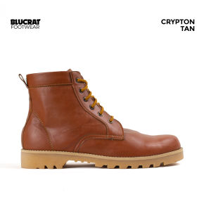 BLUCRAT SEPATU BOOTS SAFETY CRYPTON BROWN / SEPATU UJUNG BESI / SEPATU SAFETY / SEPATU BOOTS PRIA / SEPATU KERJA LAPANGAN