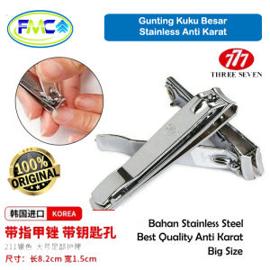 Gunting Kuku 777 Original Besar Sedang Kecil Super Tajam Stainless Steel Anti Karat Premium Korea Import Nail Clipper Alat Pedicure Menicure Bahan Kuat Murah