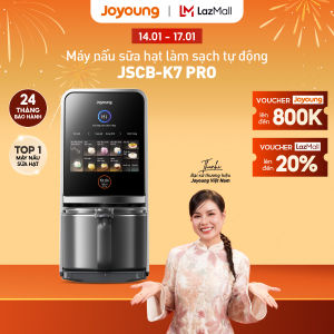 Máy nấu sữa hạt đa năng làm sạch tự động Joyoung JSCB-K7 PRO giảm ồn khử purin chuyên biệt