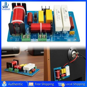 [Vodool Home Mall] 450W Treble Bass Frequency Divider Audio Speaker Crossover for Home Stereo