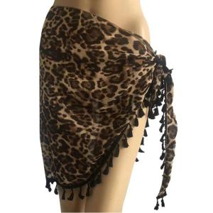 Đa chức năng bãi biển bao gồm lên váy nữ beachwear với trang trí tua cho kỳ nghỉ nhìn