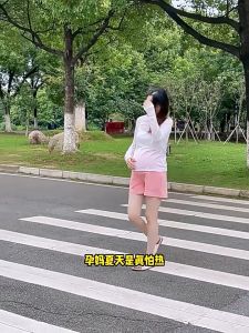 Women Maternity Wide Leg Shorts Pregnancy Pants Loose Comfortable Belly Support Pregnant Women Seluar Mengandung 孕妇短裤